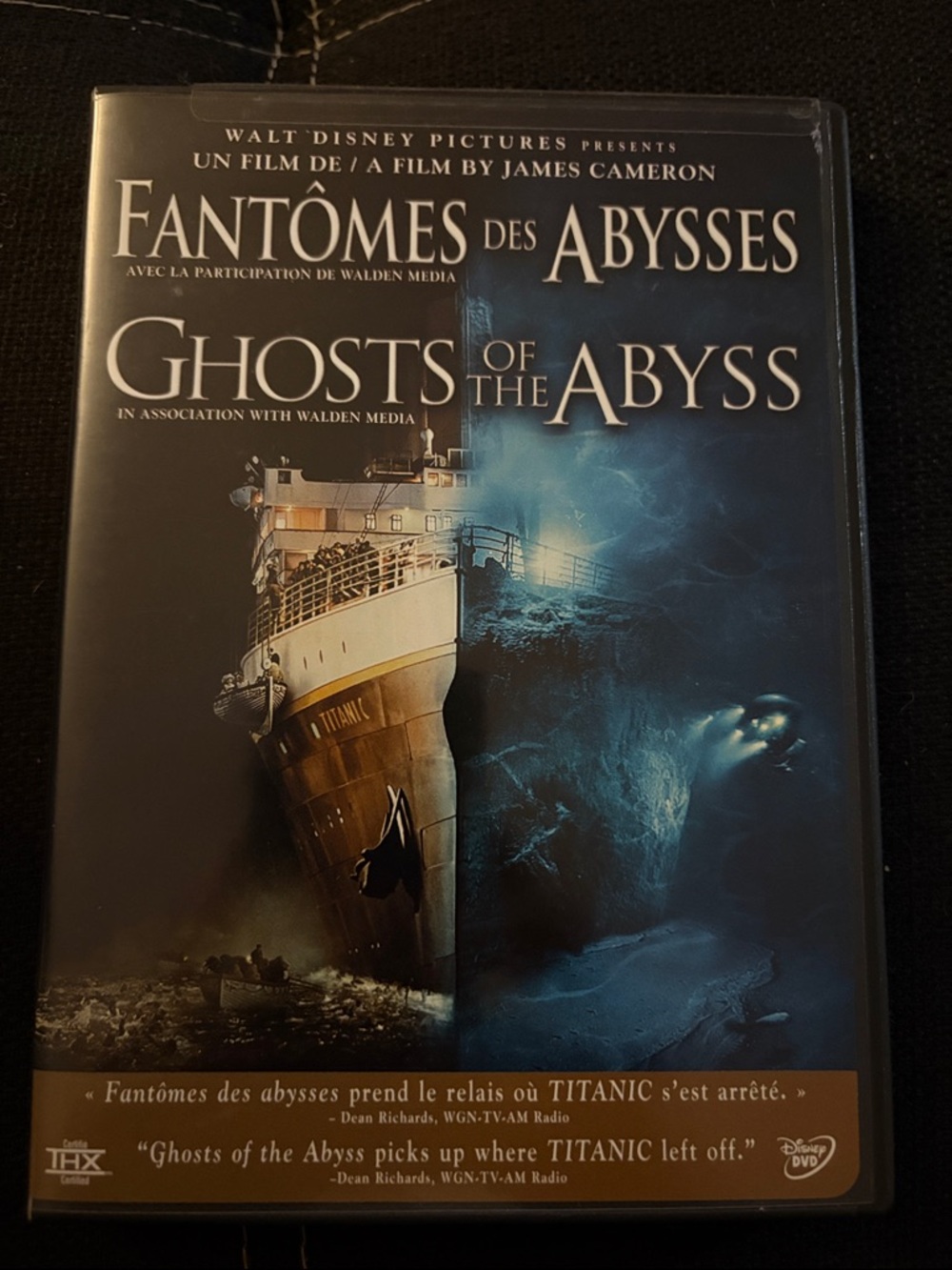 "Ghosts of the Abyss" DVD